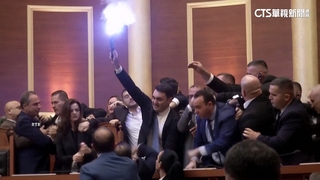 不滿副總理貪污　阿爾巴尼亞議員在國會放信號彈