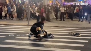 北車丟煙霧彈.中山隨機砍人　張嫌遭圍捕墜樓不治