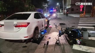 西濱橋下疑橋墩擋視線　機車.左轉車撞　22歲騎士亡