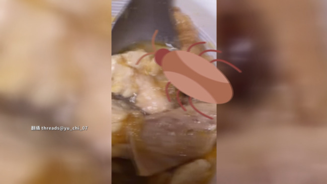 外帶「林聰明沙鍋魚頭」吃一半見大蟑螂！　店家致歉：第一時間主動聯繫當事顧客 | 華視新聞