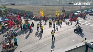 睽違13年！　大社青雲宮南巡晉香逾3千人參與　警增維安