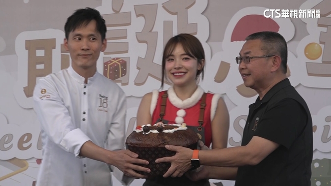 【台語新聞】世界冠軍麵包耶誕公益送暖　李多慧義賣人氣旺