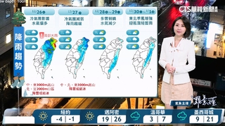 大陸冷氣團影響　夜晚清晨明顯偏冷