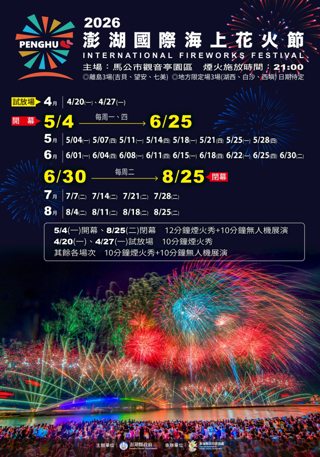 2026澎湖國際海上花火節攜手《七龍珠Z》　擴大辦理至8月25日閉幕 | 華視新聞