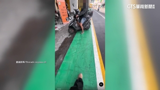 高鐵左營站前新設人行道汽機車違停　警：加強取締