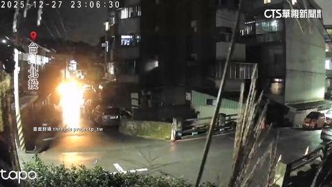 鏡頭君疑拍到「地震光」 地震專家:自然現象.深夜易見