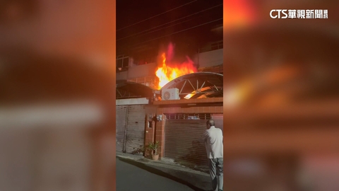 台中潭子深夜惡火1死 消防到場時男已明顯亡
