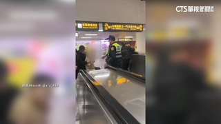 「我是危險人物」！　男鬧北車喊「去中山」遭壓制逮捕