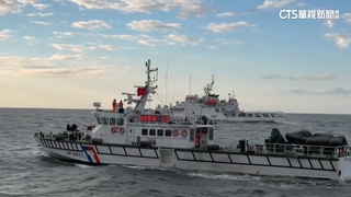 環台軍演「緊貼我國12浬線」　中海警船與海巡僅距50米