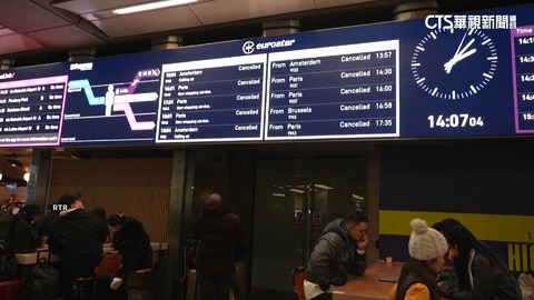 英法海底隧道供電故障　歐洲之星全面停駛