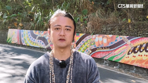 【台語新聞】為羅娜村環境綠美化　藝術家打造傳說壁畫