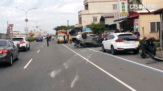 疲勞駕駛釀禍？男載友人看日出自撞　警：肇因待釐清