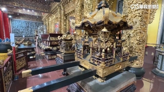 高雄日治時期華麗神轎曝　東港250萬檜木神轎吸睛！