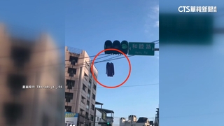 電線變曬衣繩？　帽T高掛電線奇景　目擊民眾笑翻