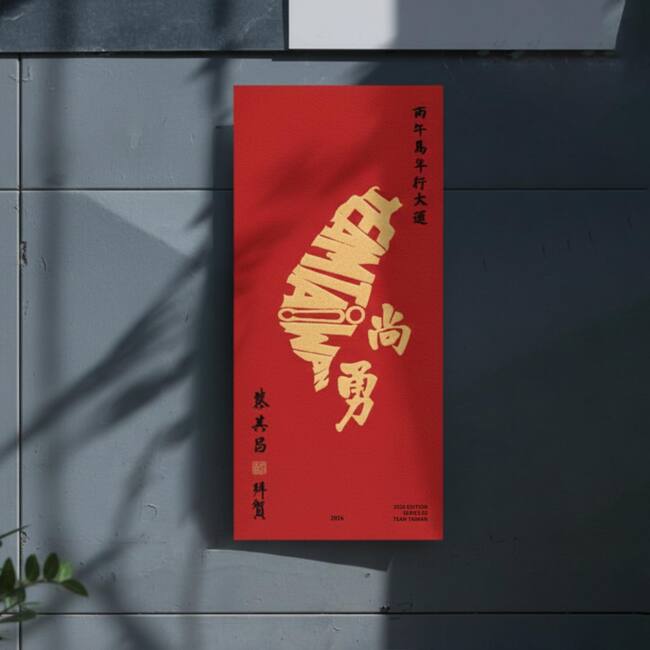 「Team Taiwan尚勇」新年春聯票選結果出爐！　蔡其昌宣布「開始印製」徵求200個發放點 | 華視新聞