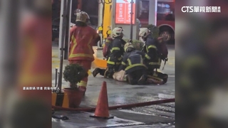 搭公車至板橋下車再步行至加油站　嫌犯動機成謎