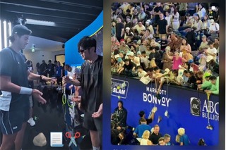 周杰倫參加澳網遭淘汰 ！笑「連球都沒碰到」　場邊親切簽名