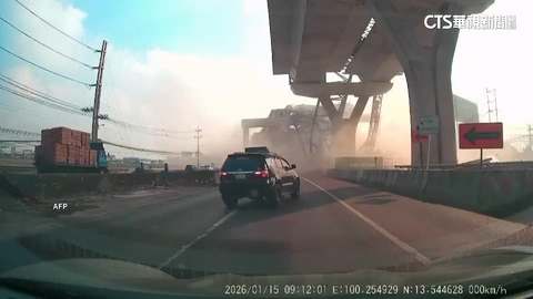 泰國再傳工安悲劇　曼谷「死亡之路」起重機倒塌釀2死