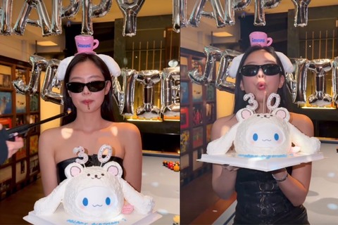 Jennie嘴叼蠟燭嗨慶30歲生日！ 吸菸醜聞遭翻　網狠酸「忘記教訓」