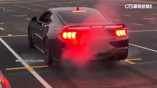 中山大學停車場「燒胎甩尾」　29歲男炫新車擾民送辦 | 華視新聞