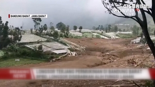 印尼西爪哇省山區暴雨土石流　10死80失蹤