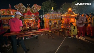 山邊媽、旱溪媽、大庄媽攜手　「神級貴賓」同逛旱溪夜市