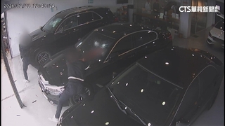 假看車真砸店！2男闖車行攻擊女店長　狂砸進口名車
