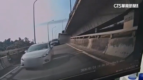 【台語新聞】夫妻載4歲童遭貨車追撞 爆駕駛連撞2車肇逃