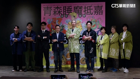 青森睡魔師「抵嘉」！　文總邀日本職人跨海創作花燈