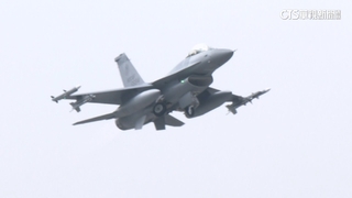春節加強戰備　女飛官駕F-16V升空戰巡成「嬌點」