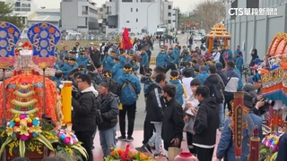 台南廟宇平安遶境大典！　百位禮生.閱兵儀隊吸睛
