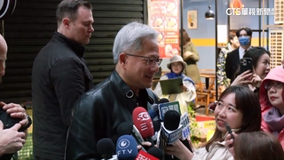 黃仁勳現身私廚 與台積電魏哲家等高層餐敘