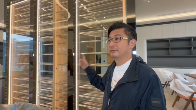 謝典霖再邀媒體拍豪宅 稱可經得起考驗