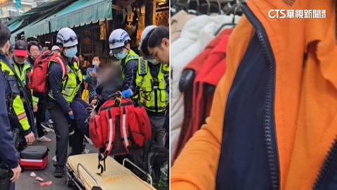 苗栗驚悚砍案! 警頭中刀 開2槍阻「男胸中彈不治」