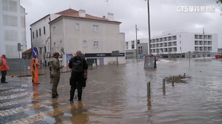 風暴「李奧納多」襲伊比利半島　強降雨傳災情