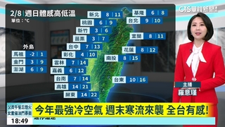 今晚-週日雪線下修　北部1千公尺高山追雪有望！