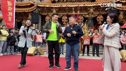 反詐宣導！　「保庇天后」王彩樺加持　白雲.顏清標同台笑料滿滿