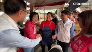 王世堅南下台中　陪英系議員參選人登記初選