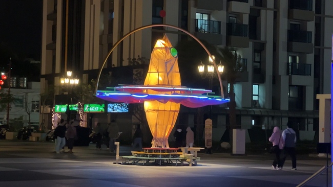 花蓮燈會砸1980萬作品遭酸像「鹹魚」　縣府澄清：經費涵蓋整體策展 | 華視新聞