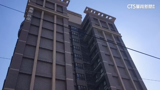 禍從天降！　社區大樓磁磚剝落　婦中庭打掃慘遭砸傷