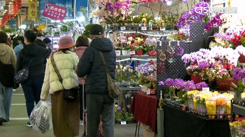 花開富貴!建國花市延長營業時間 現採買人流