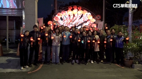 【台語新聞】逾千名學子彩繪創作 打造潭水亭燈籠隧道