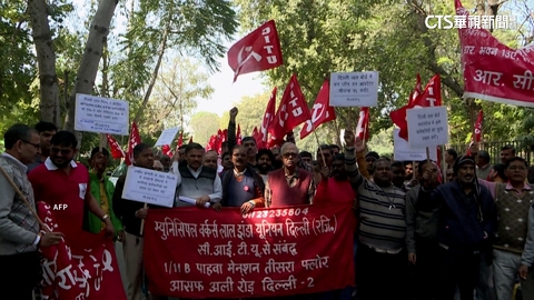 憂與美貿易協議傷生計　印度農民全國示威抗議