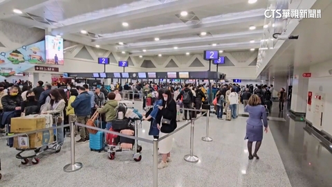 9天連假瘋出國!春節首日 桃機估16.7萬人次創新高