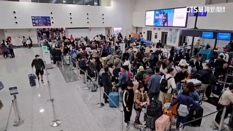 連假首日!桃機出入境新高 雙鐵.國道湧現人車潮