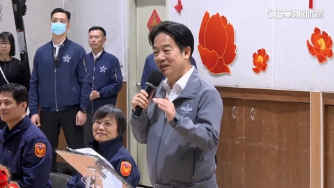 春假首日!賴清德慰勉警察 管碧玲偕谷立言登雲林艦