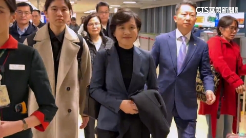 完成台美貿易協定簽署　鄭麗君今返台：祝大家新年快樂