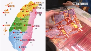 刮刮樂開出最多百萬大獎縣市　去年春節高雄全台之冠