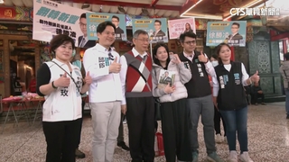 除夕回本命區掃街！　鄉親狂問柯文哲「選新竹市長嗎？」