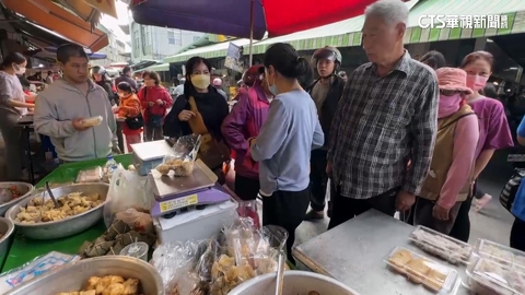 除夕圍爐採買潮！　菜頭.長年菜.素食生意強強滾